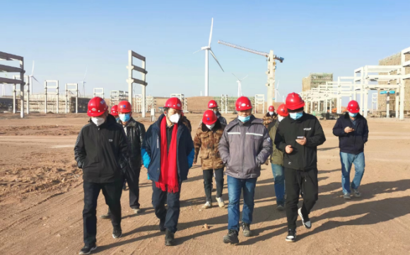 锁定进度目标不动摇  统筹协调高效推进项目建设——海利集团公司党委书记、董事长刘卫东调研宁夏海利项目建设